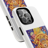 Pizza Cat Phone Case - Cute Protective iPhone Cover with Slice Throne Design