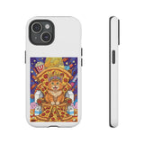Pizza Cat Phone Case - Cute Protective iPhone Cover with Slice Throne Design