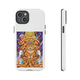 Pizza Cat Phone Case - Cute Protective iPhone Cover with Slice Throne Design