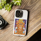 Pizza Cat Phone Case - Cute Protective iPhone Cover with Slice Throne Design