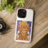 Pizza Cat Phone Case - Cute Protective iPhone Cover with Slice Throne Design