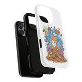 Cute Cat Baker Phone Case – Kawaii Pastry & Coffee Protective Cover