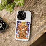 Pizza Cat Phone Case - Cute Protective iPhone Cover with Slice Throne Design