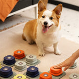Recordable Dog Talking Button – Pet Communication Training Button for Dogs & Cats, One-Click Voice Recorder Interactive Toy (4 Colors)