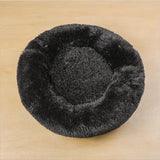 Calming Donut Pet Bed – Round Plush Anxiety-Relief Pet Bed for Small to Large Dogs & Cats, Soft Self-Warming Cozy Nest