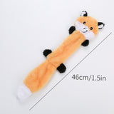 Bite-Resistant Squeaky Plush Dog Toy – Teeth Cleaning Chew Doll for Aggressive Chewers, Interactive Educational Pet Toy for Dogs & Cats