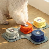 Recordable Dog Talking Button – Pet Communication Training Button for Dogs & Cats, One-Click Voice Recorder Interactive Toy (4 Colors)