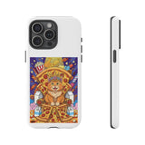 Pizza Cat Phone Case - Cute Protective iPhone Cover with Slice Throne Design