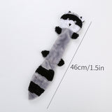Bite-Resistant Squeaky Plush Dog Toy – Teeth Cleaning Chew Doll for Aggressive Chewers, Interactive Educational Pet Toy for Dogs & Cats