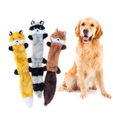 Bite-Resistant Squeaky Plush Dog Toy – Teeth Cleaning Chew Doll for Aggressive Chewers, Interactive Educational Pet Toy for Dogs & Cats
