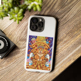 Pizza Cat Phone Case - Cute Protective iPhone Cover with Slice Throne Design