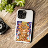 Pizza Cat Phone Case - Cute Protective iPhone Cover with Slice Throne Design