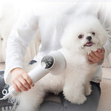 Smart Pet Hair Dryer & Comb – Low Noise Dog & Cat Grooming Dryer, 300W Intelligent Blow & Brush for Golden Retrievers & All Pets