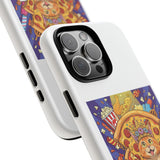 Pizza Cat Phone Case - Cute Protective iPhone Cover with Slice Throne Design