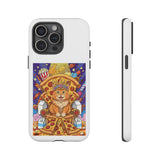 Pizza Cat Phone Case - Cute Protective iPhone Cover with Slice Throne Design