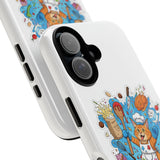 Cute Cat Baker Phone Case – Kawaii Pastry & Coffee Protective Cover