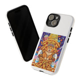 Pizza Cat Phone Case - Cute Protective iPhone Cover with Slice Throne Design