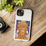 Pizza Cat Phone Case - Cute Protective iPhone Cover with Slice Throne Design