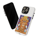 Pizza Cat Phone Case - Cute Protective iPhone Cover with Slice Throne Design
