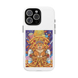 Pizza Cat Phone Case - Cute Protective iPhone Cover with Slice Throne Design