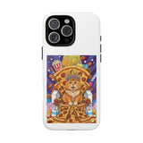 Pizza Cat Phone Case - Cute Protective iPhone Cover with Slice Throne Design