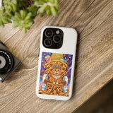 Pizza Cat Phone Case - Cute Protective iPhone Cover with Slice Throne Design