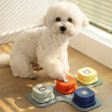 Recordable Dog Talking Button – Pet Communication Training Button for Dogs & Cats, One-Click Voice Recorder Interactive Toy (4 Colors)