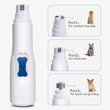 Electric Pet Nail Polisher – Automatic Nail Grinder for Dogs & Cats