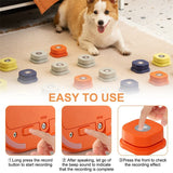 Recordable Dog Talking Button – Pet Communication Training Button for Dogs & Cats, One-Click Voice Recorder Interactive Toy (4 Colors)