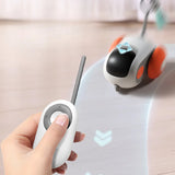 Remote Control Interactive Cat Car Toy – USB Rechargeable Smart Chasing Toy with Obstacle Avoidance