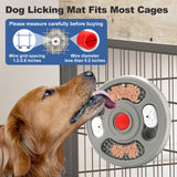 Interactive Dog Licking Plate – Slow Feeder & Anxiety Relief Training Toy
