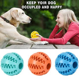 Interactive Dog Treat Ball – Bite-Resistant Chew & Slow Feeder Toy for Small & Medium Dogs